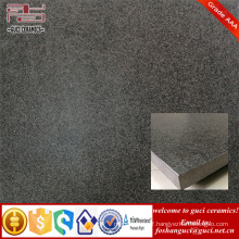 20mm thickness black rustic Non-Slip glazed porcelain floor tiles for Square
